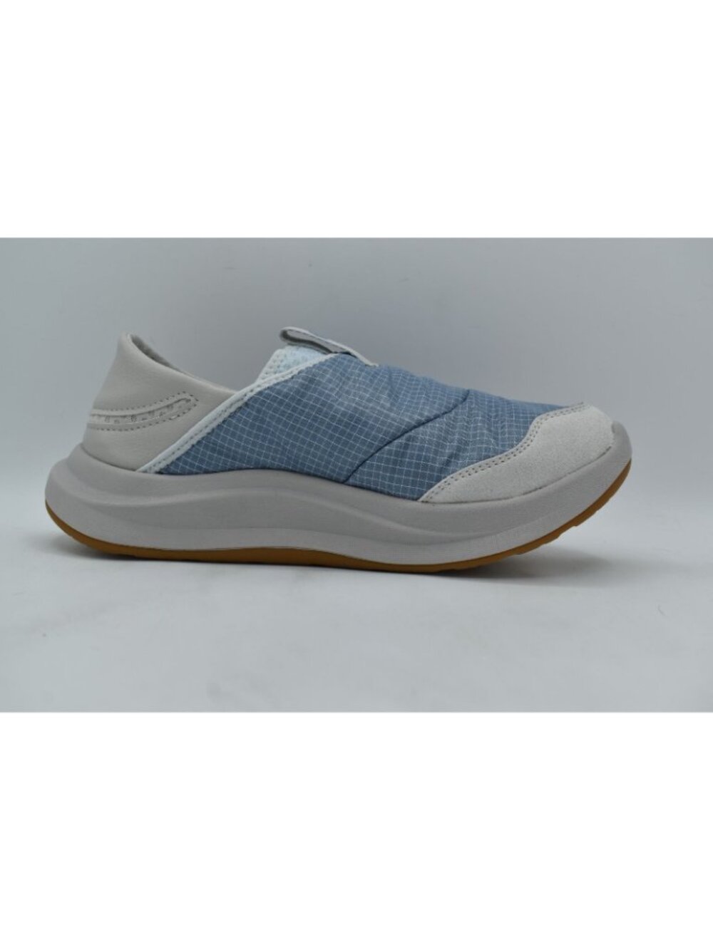 Keen Womens Size 9 Whyser Faded Denim Slip On Shoes - Picture 6 of 11